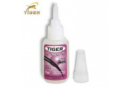 КЛЕЙ ДЛЯ НАКЛЕЕК TIGER INSTA-CURE+TIP GLUE 30МЛ 1 ШТ.