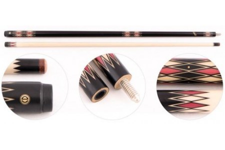 Кий для русского бильярда 2-pc «Cuetec Spike CSP-1» (черный)