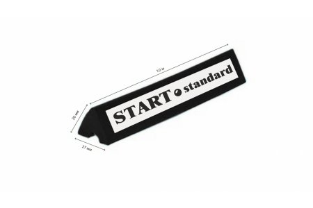 Резина бортовая дл1,00м "Start Standard"/6шт