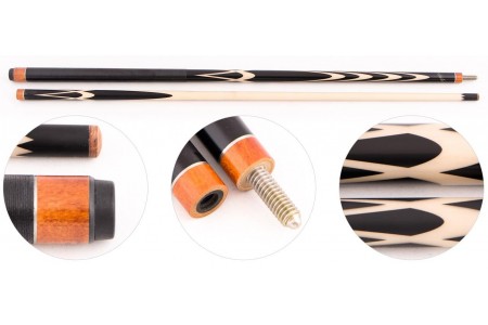 Кий для русского бильярда 2-pc «Cuetec Rus Pro RP8-5» (черный)