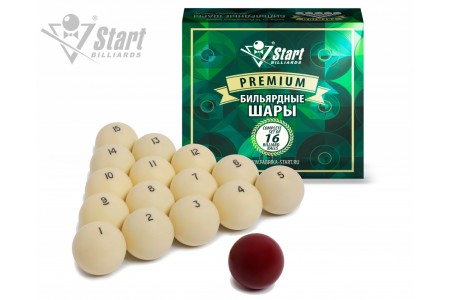 Шары Start Billiards Premium ⌀ 68 мм
