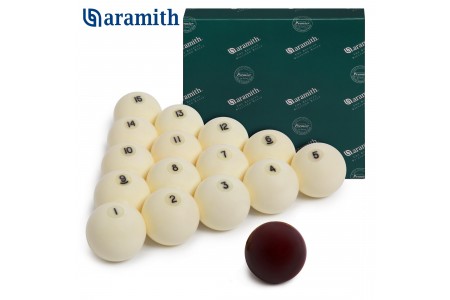 Шары Pyramid Aramith Premier ø68мм красный биток