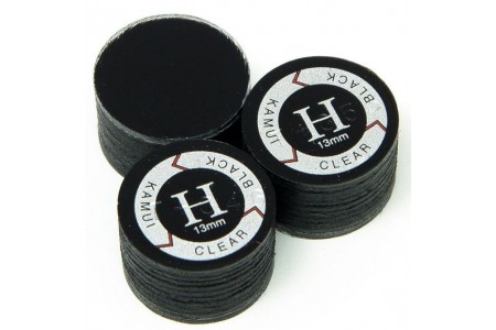 Наклейка для кия «Kamui Clear Black» (H) 13 мм