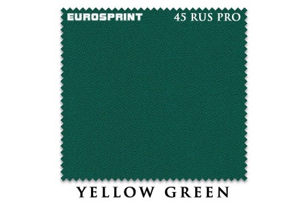Сукно eurosprint 45 rus pro 198см yellow green